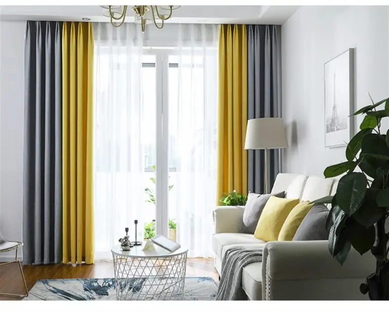 Grey Blackout Curtains in UAE