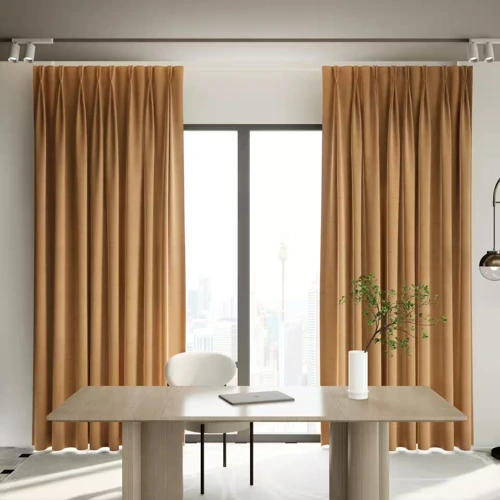 Blackout Curtain - Pinch Pleat - Copper