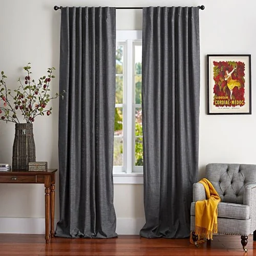 Grey Blackout Curtains Dubai